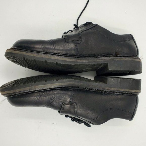 Mephisto Sherpa’s Oxford Mens 9.5 Black Leather Plain Toe Lace Up Derby France main image 11